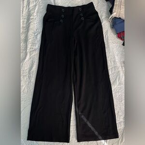 Max Studio Black Wide Leg Trousers